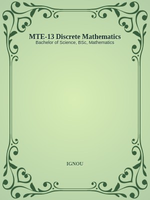 MTE-13 Discrete Mathematics